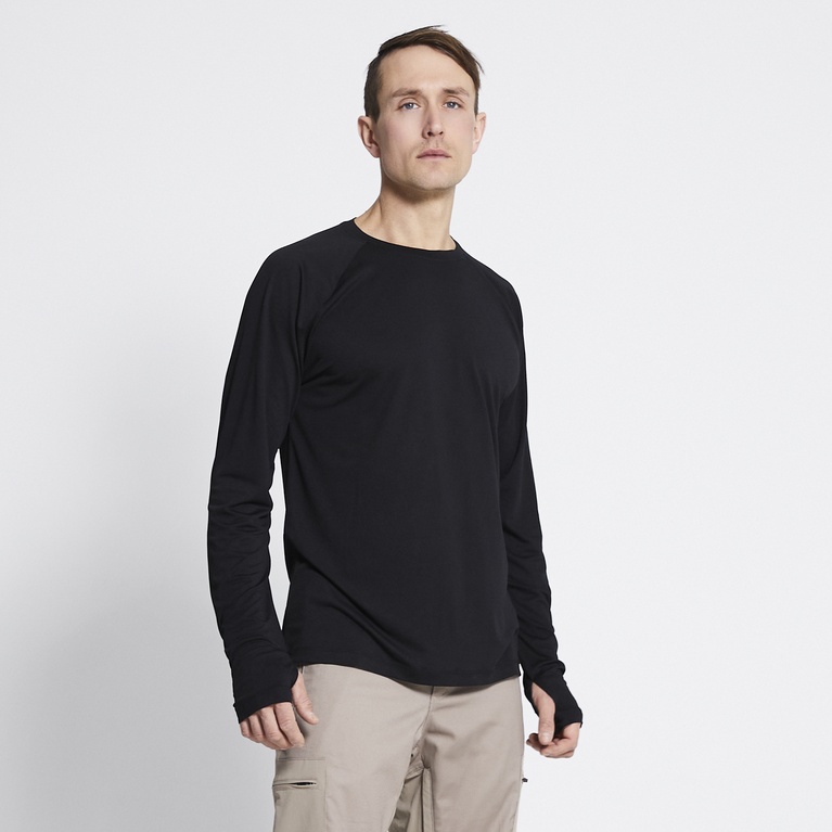 Lightweight longsleeve "Odal" Black 2